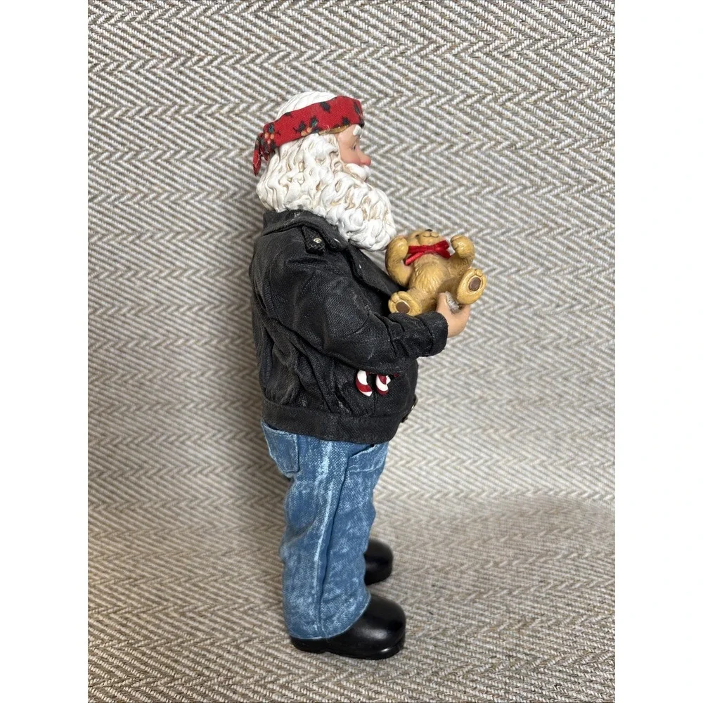 Clothtique biker santa